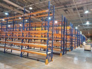 Second Hand Stow Pallet Racking, Second Hand Pallet Racking, Advanced Handling & Storage Ltd, Warehouse Space